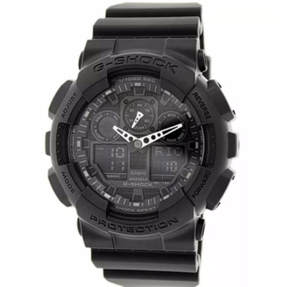 G-Shock Accessories - Casio G Shock Black GA100 sports watch NEW! G-Shock Accessories - Casio G Shock Black GA100 sports watch NEW!